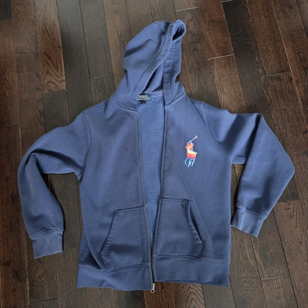 Polo Ralph Lauren Boys' Big Pony Fleece Zip Hoodie